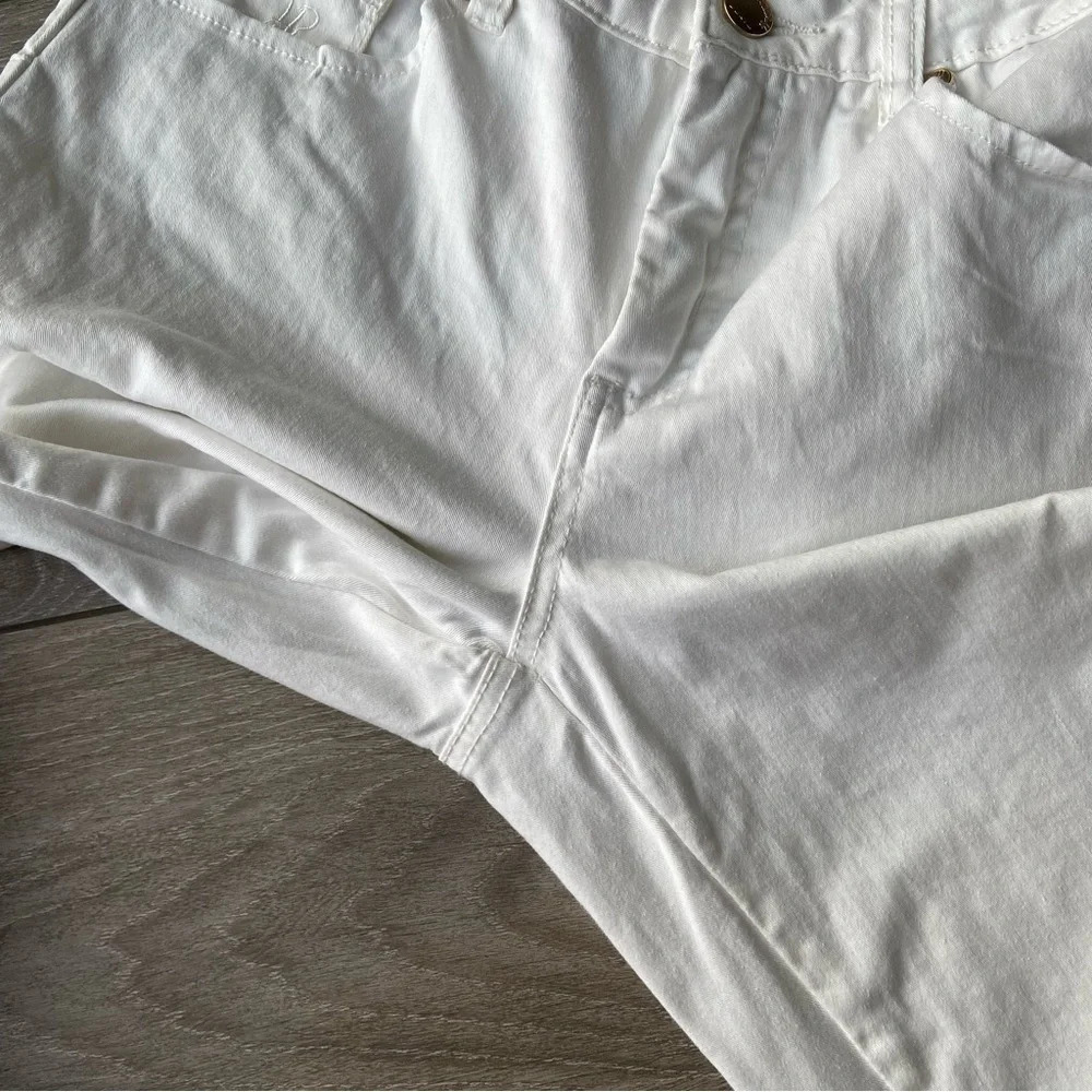 Joseph Ribkoff Embroidered Leg Jean - Picture 6 of 15